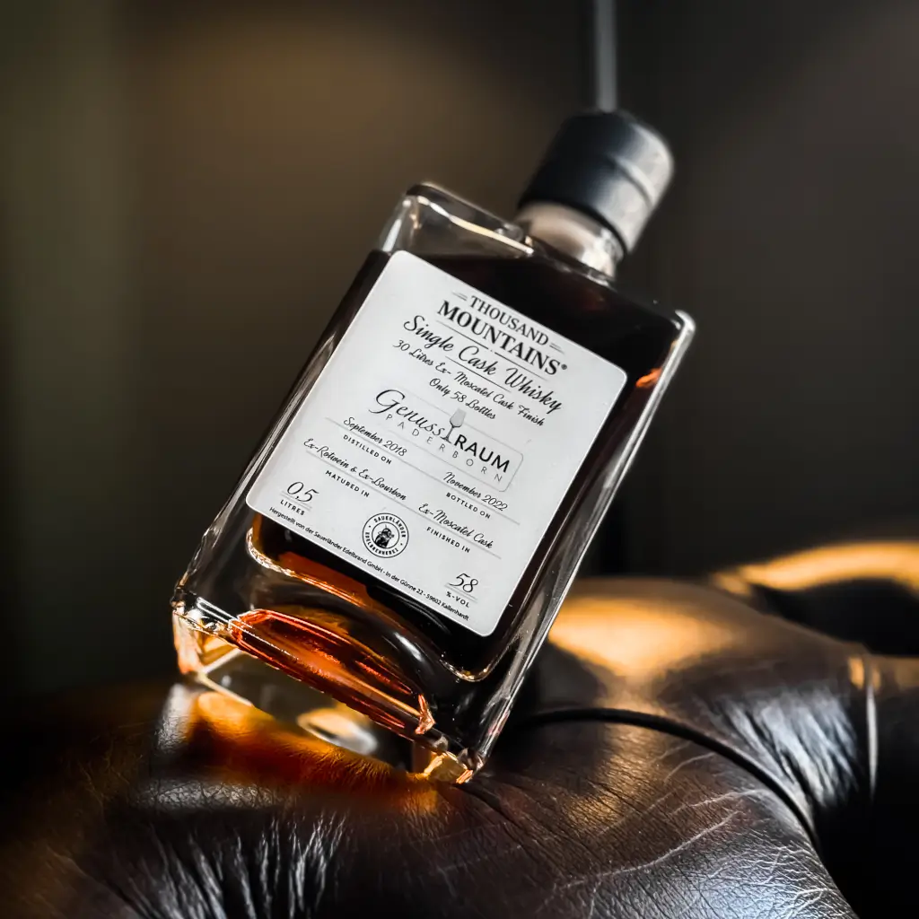 Thousand Mountains (2018/2022) Ex-Red Wine & Ex-Bourbon in Ex-Moscatel Finish - Genussraum Paderborn
