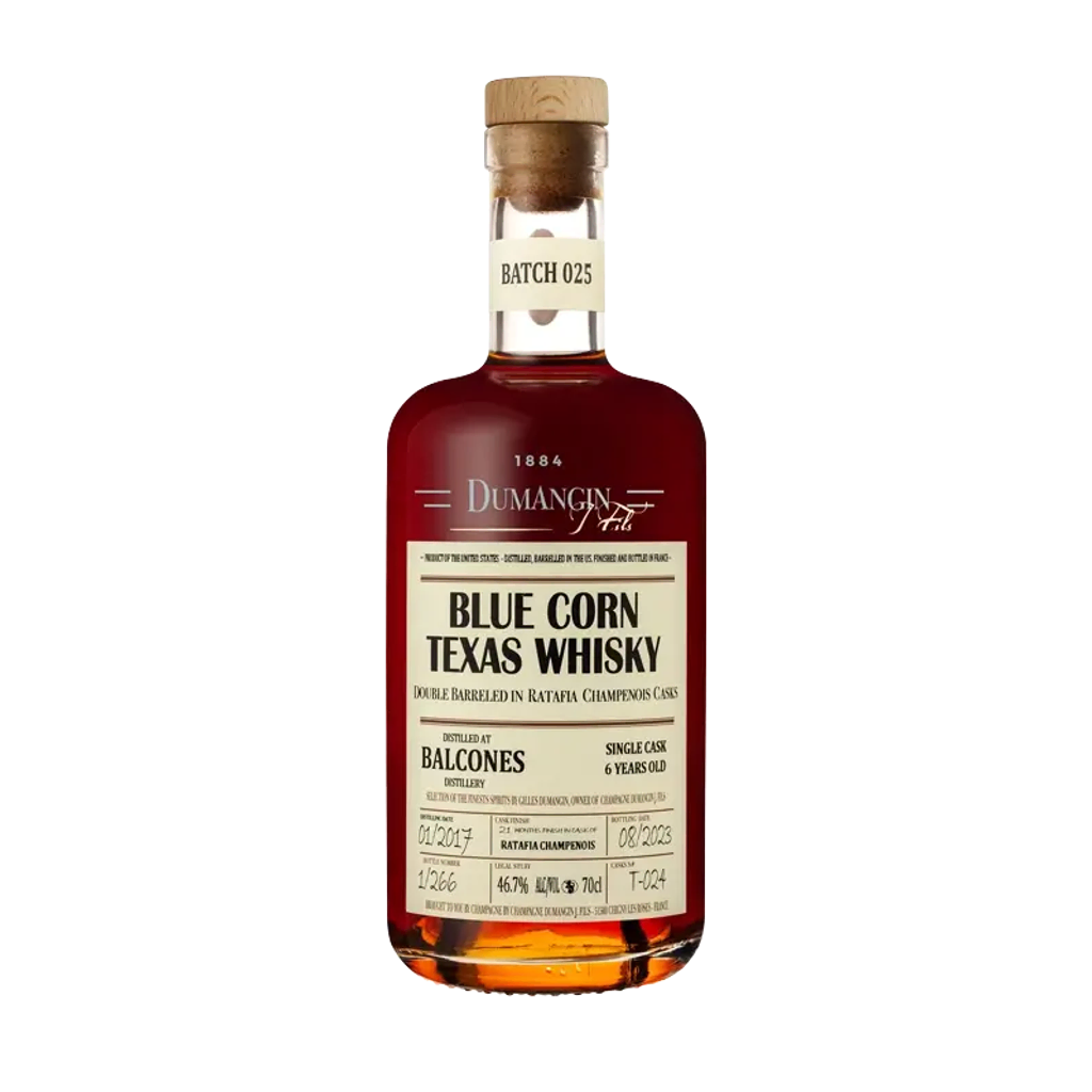 Balcones Blue Corn Texas Whisky Ratafia Champenois Cask T-024