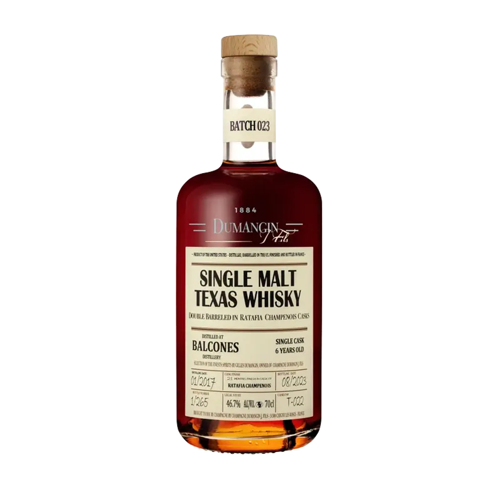 Balcones Single Malt Whisky Ratafia Champenois Cask T-022