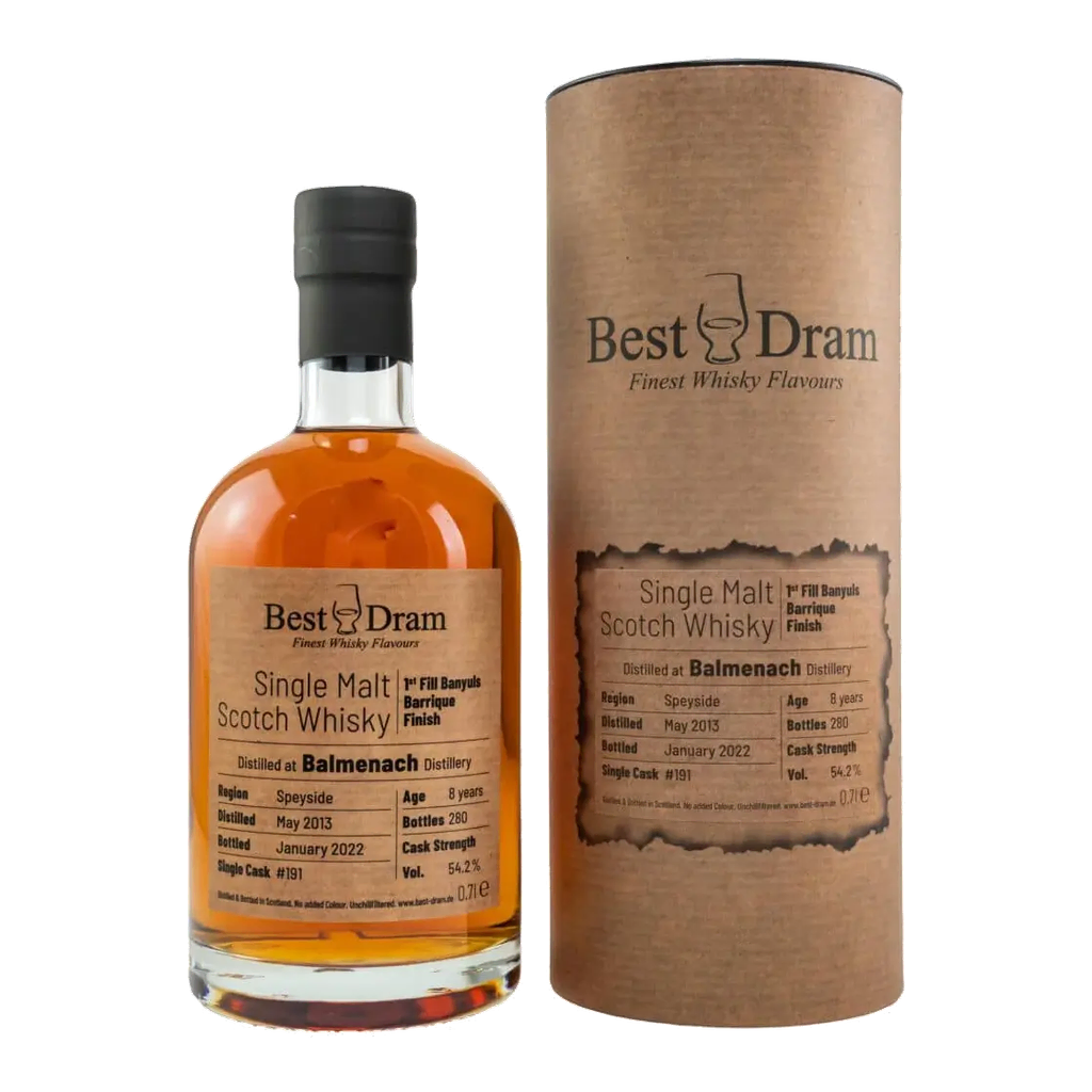 Balmenach 2013/2022 8 Years Barrique Finish - Best Dram