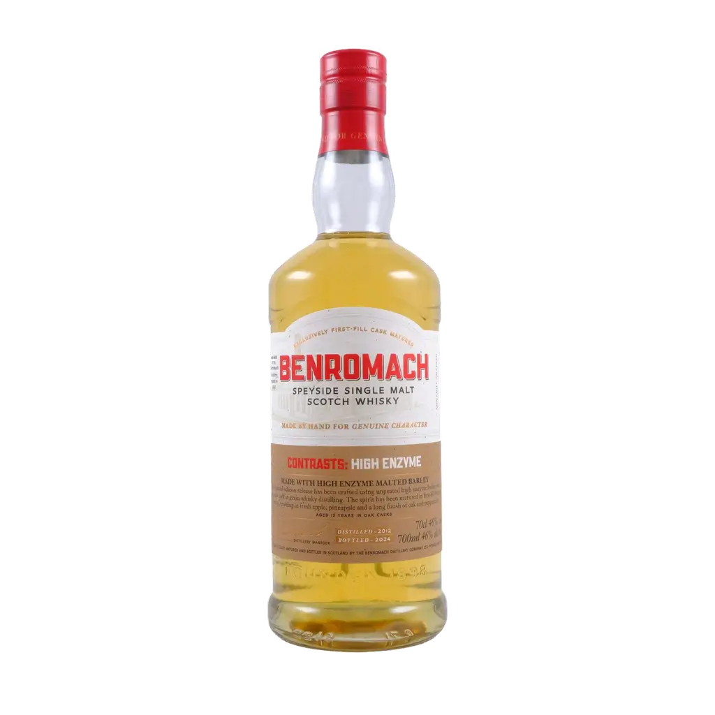 Benromach 12 Years (2012/2024) Contrasts High Enzyme
