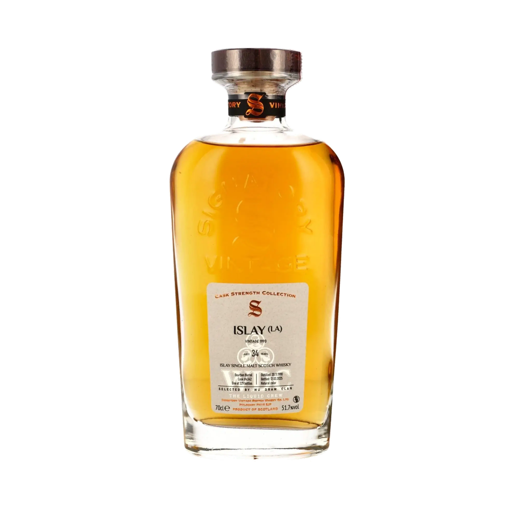 Islay (LA) 34 Years 1990/2025 - Signatory Vintage x Wu Dram Clan